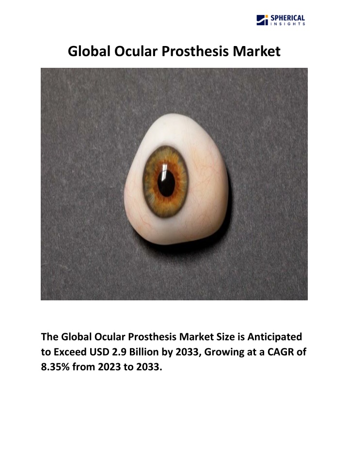 global ocular prosthesis market n.w