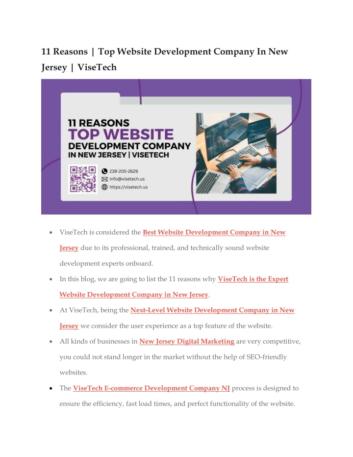 11 reasons top website development company n.w