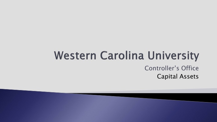 University Asset Management Procedures and Responsibilities