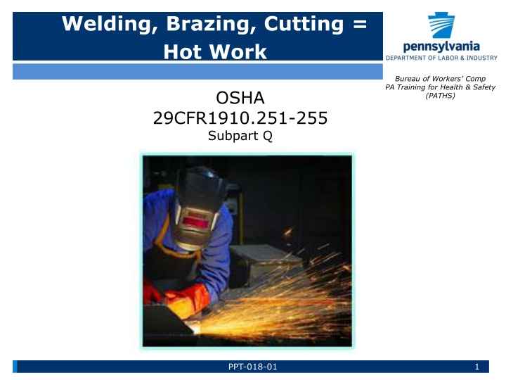 Welding, Brazing, Cutting: Hot Work Safety Guidelines