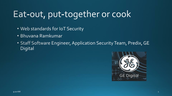IoT Security Standards and Protocols
