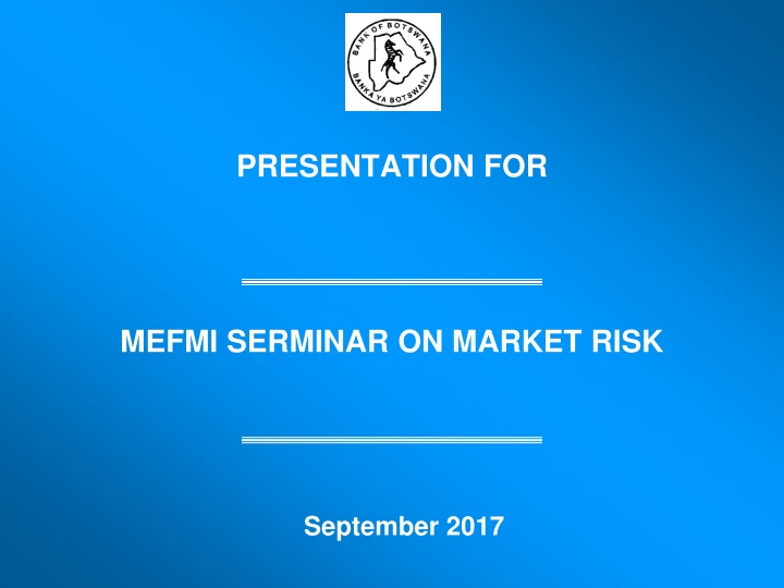 Comprehensive Overview of Market Risk Management Framework in Financial Institutions