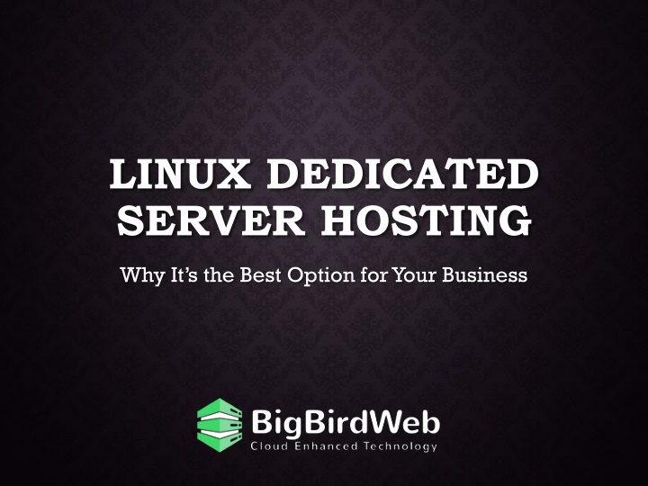 linux dedicated server hosting n.w