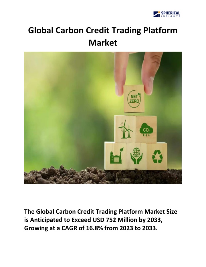 global carbon credit trading platform market n.w