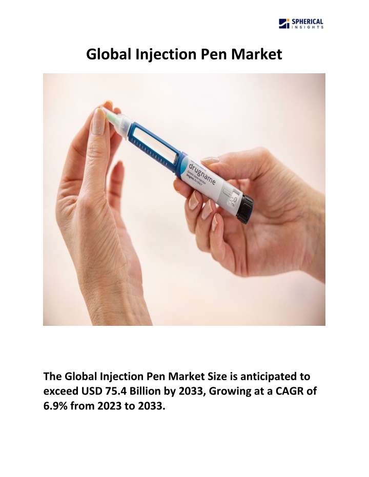 global injection pen market n.w