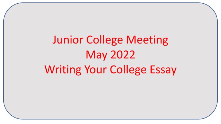 Mastering Your College Essay Writing Process