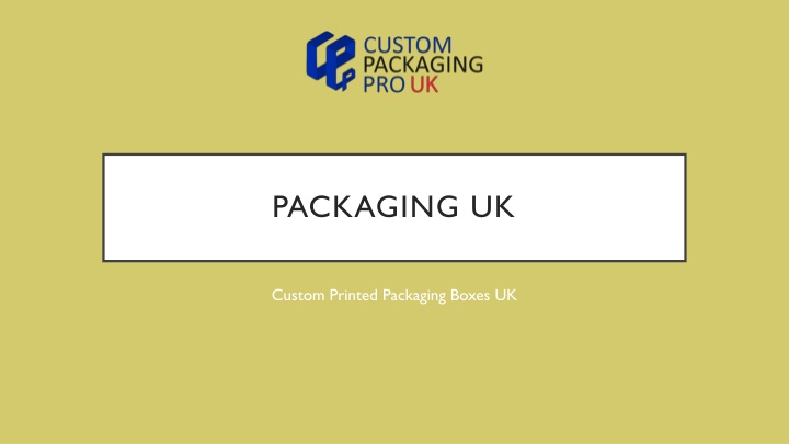 Packaging UK