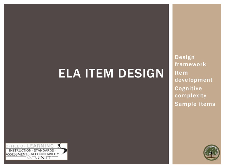 Comprehensive Framework for Designing and Developing Educational Assessment Items