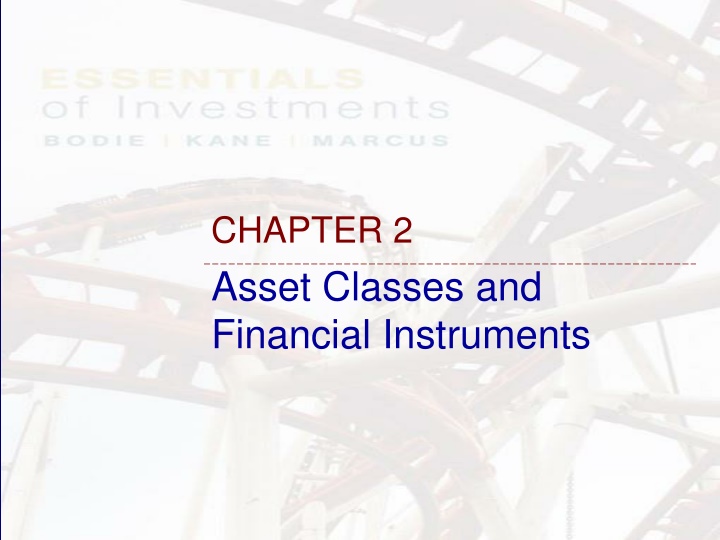 Financial Instruments and Markets