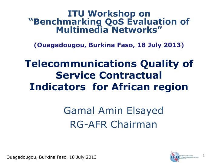 Enhancing Contractual Parameters for Telecommunications Quality in Africa