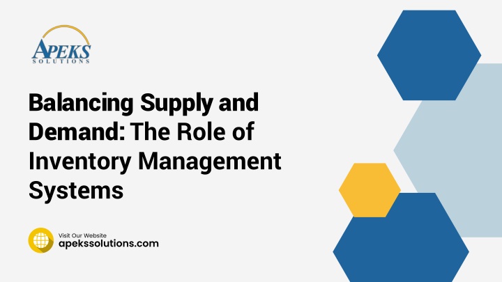 Optimizing Inventory Management: Balancing Supply & Demand with Advanced System