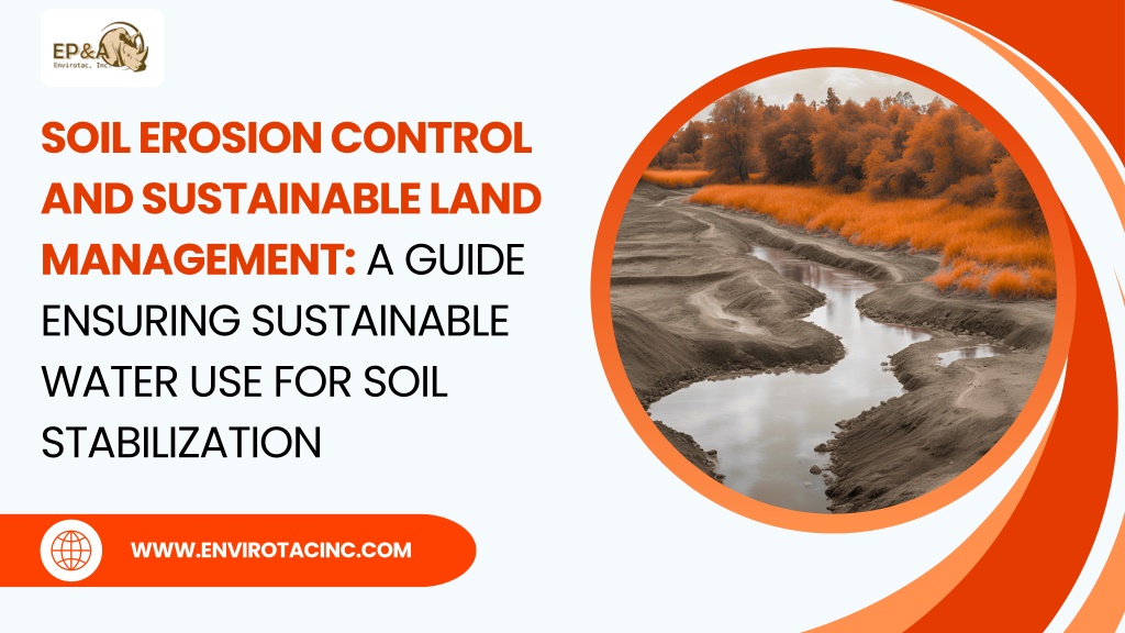 soil erosion control and sustainable land l.w