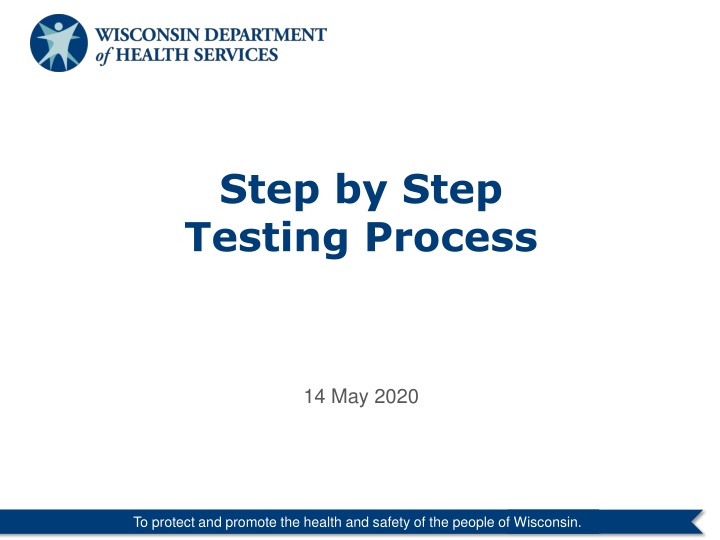 COVID-19 Testing Process in Wisconsin
