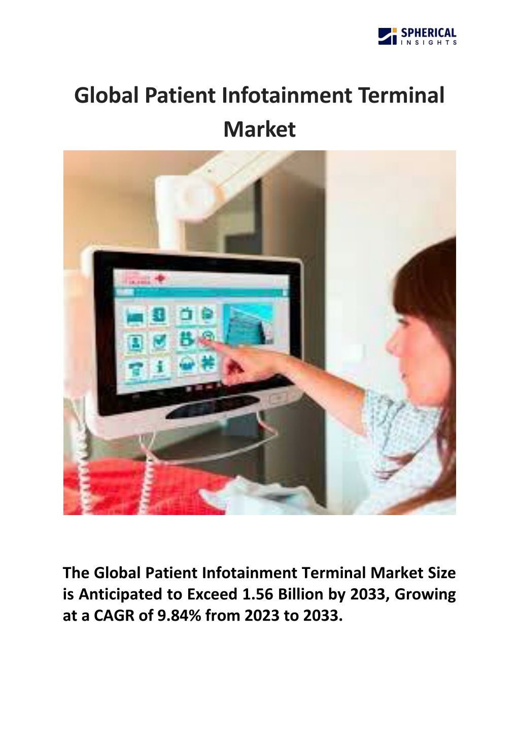 global patient infotainment terminal market l.w