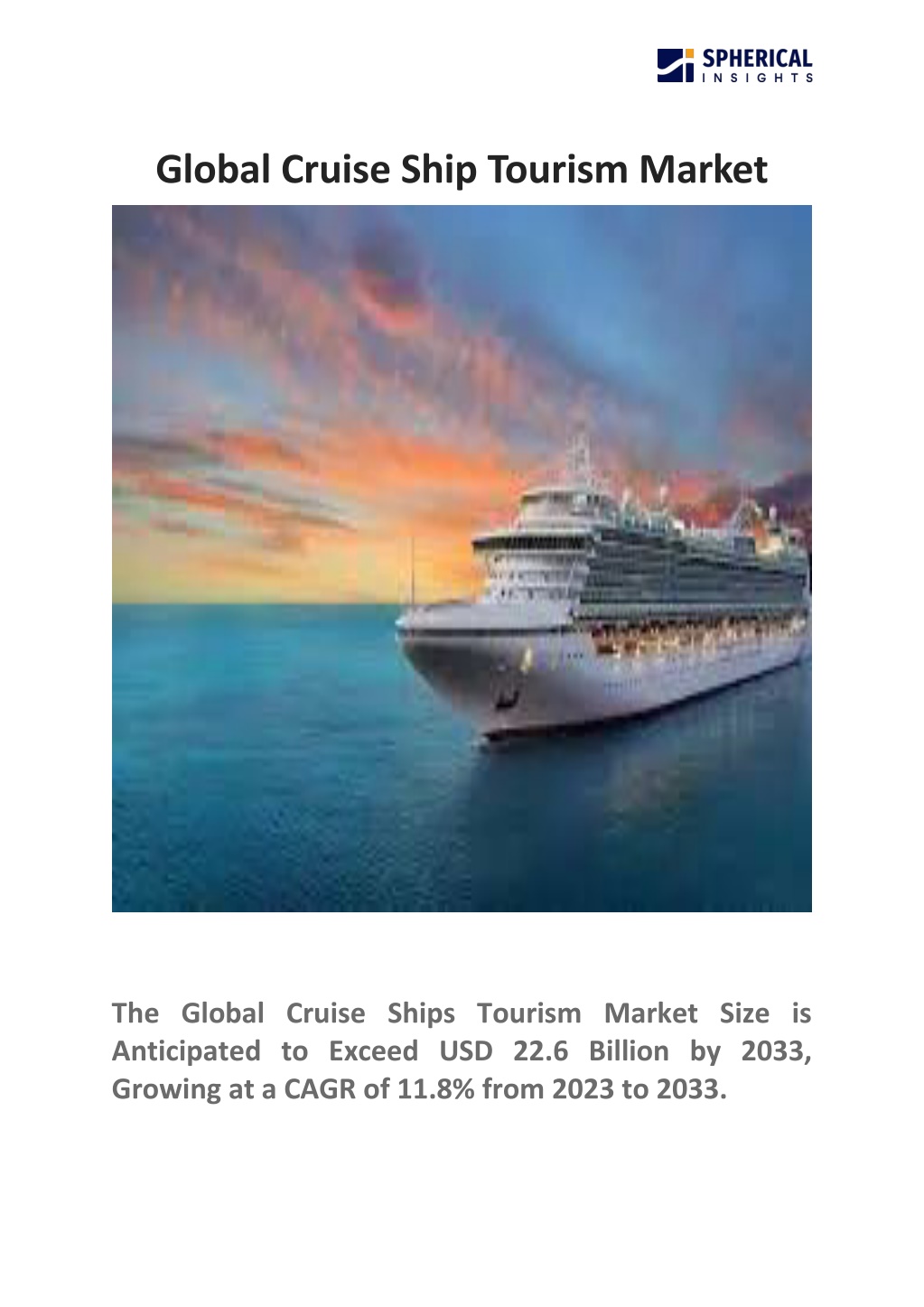 global cruise ship tourism market l.w