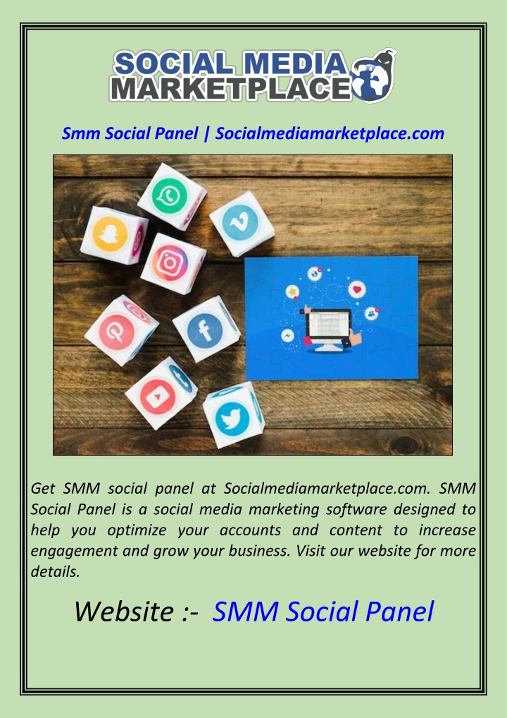 smm social panel socialmediamarketplace com n.w