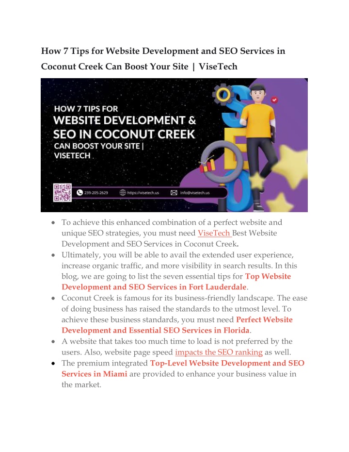 how 7 tips for website development n.w
