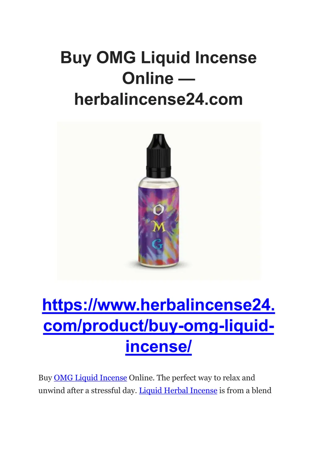 buy omg liquid incense online herbalincense24 com n.