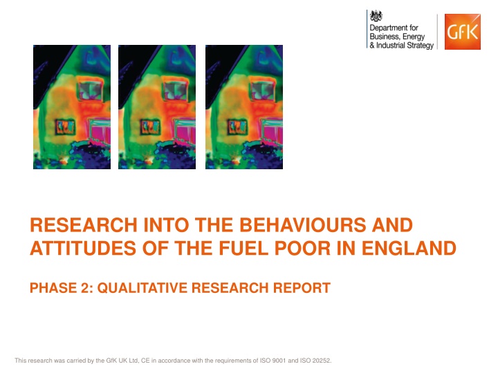 Qualitative Research on Behaviours and Attitudes of Fuel Poor in England