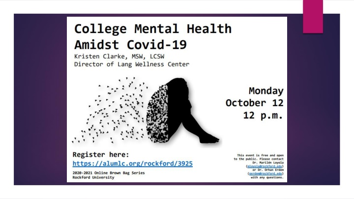 Challenges in College Mental Health Amidst Covid-19