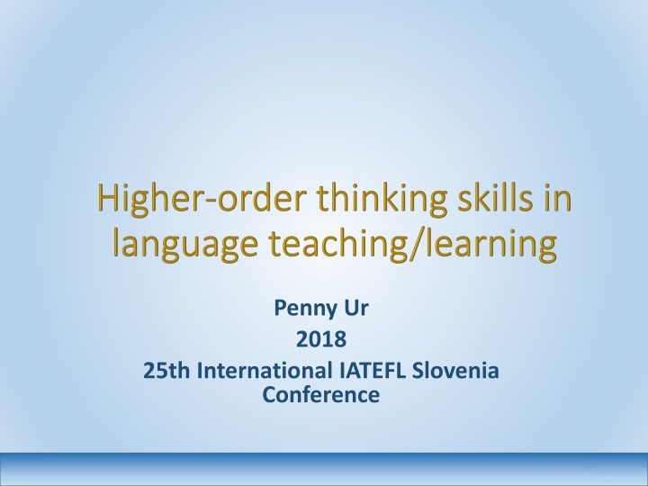 Enhancing Cognitive Skills through Higher-Order Thinking in Education