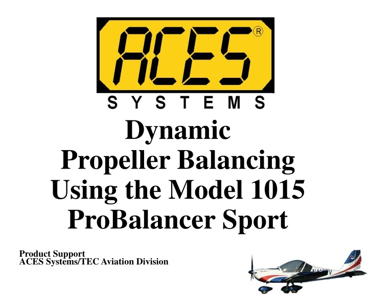 Dynamic Propeller Balancing with ProBalancer Sport