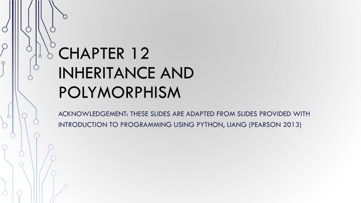 Inheritance and Polymorphism in Python