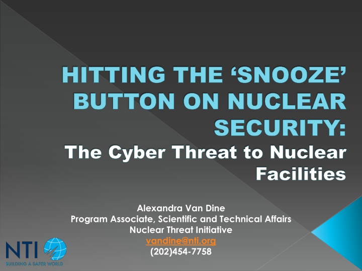 Cyber Threat to Nuclear Facilities: A Critical Analysis