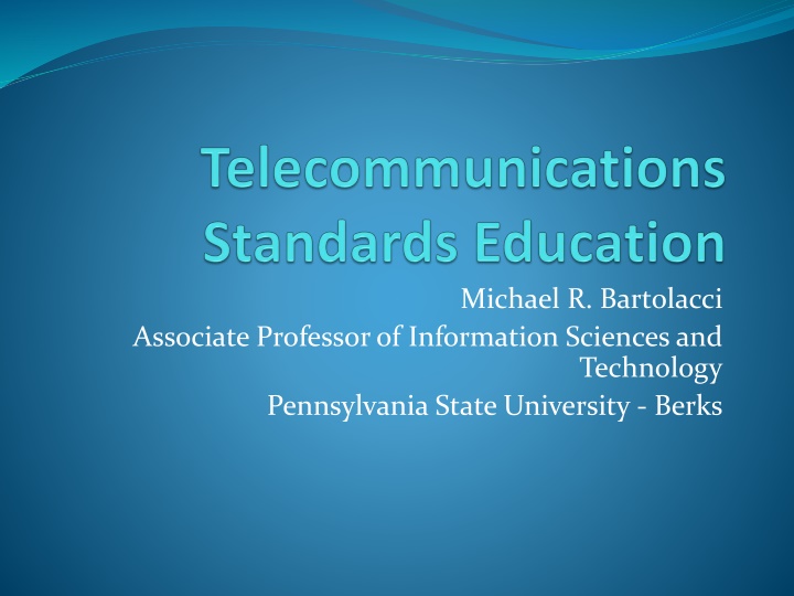 Pennsylvania State University - Information Sciences and Technology Department Overview