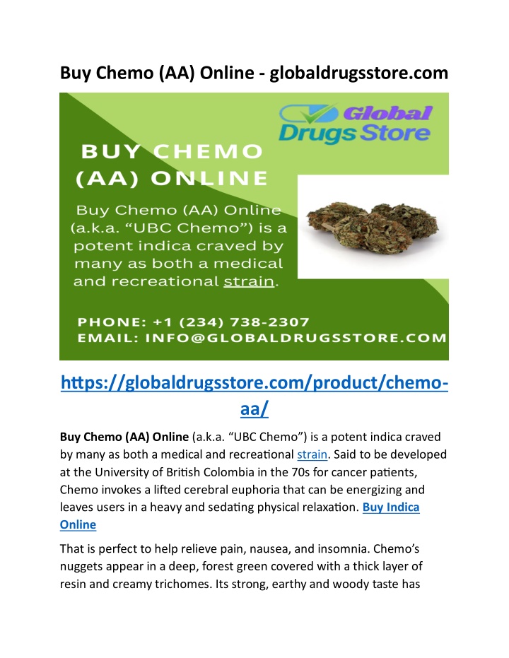 buy chemo aa online globaldrugsstore com n.w