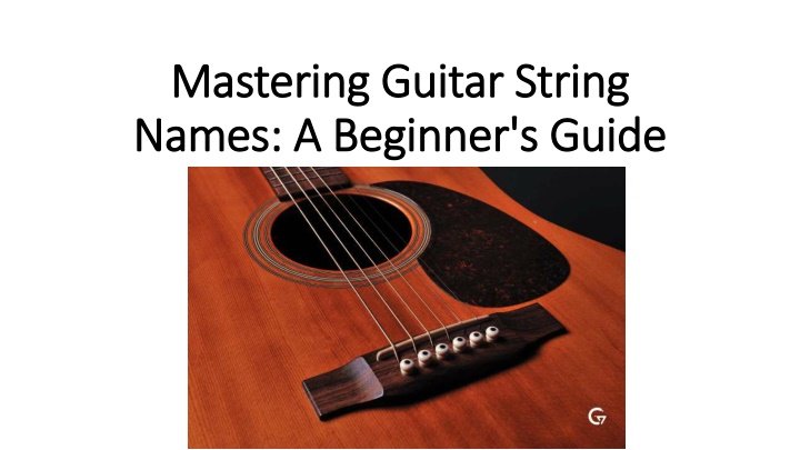 mastering guitar string mastering guitar string n.w