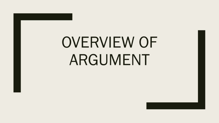 Argumentation: Exploring Explicit and Implicit Arguments