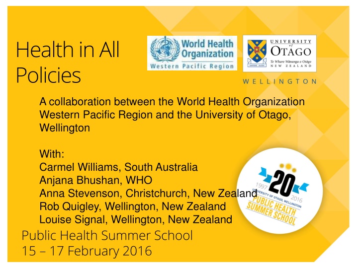 Different Perspectives on Health