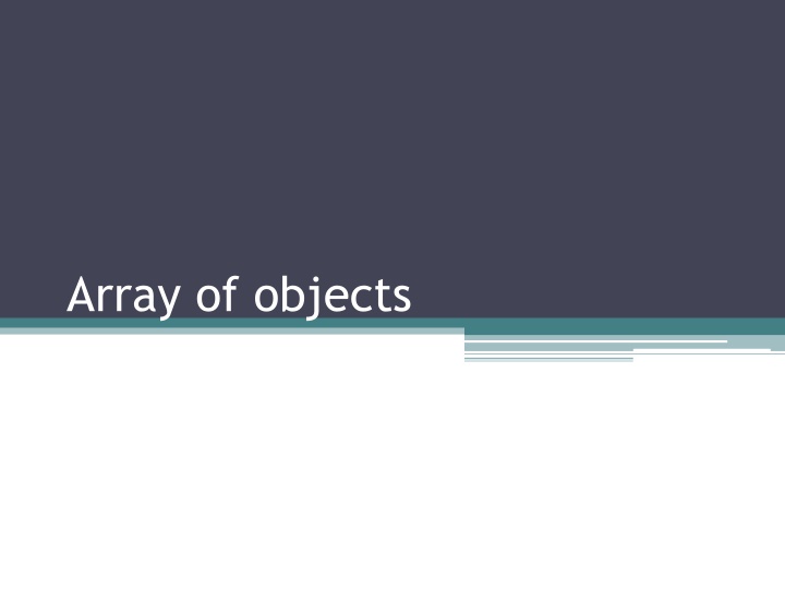 Object-Oriented Programming Concepts Illustrated
