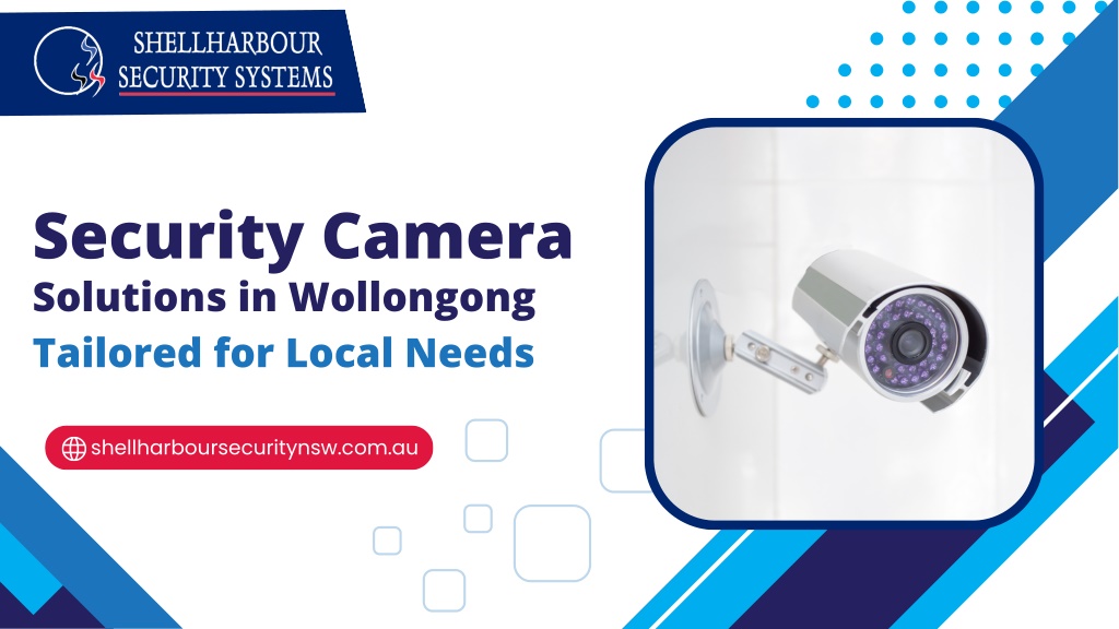 security camera solutions in wollongong tailored l.w