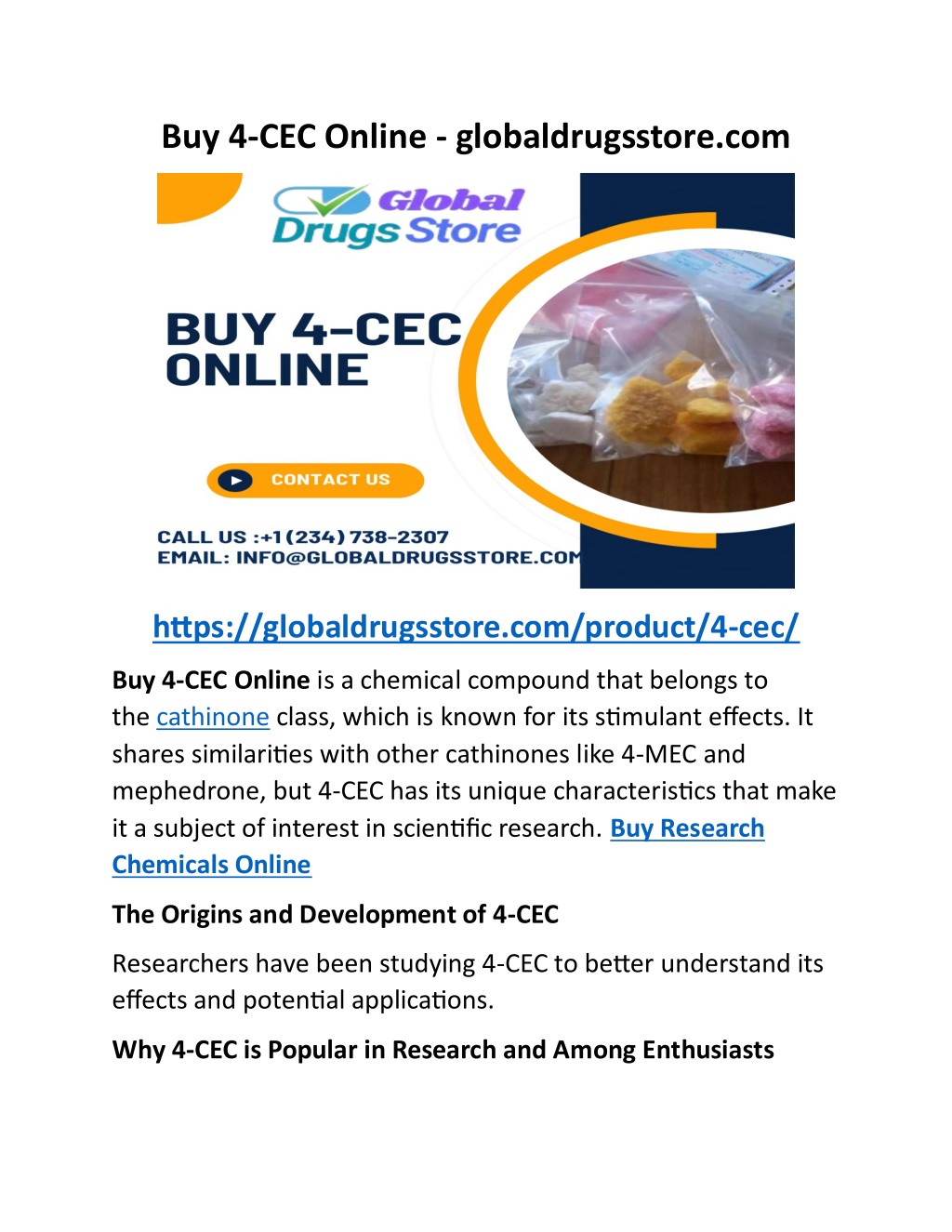 buy 4 cec online globaldrugsstore com l.w