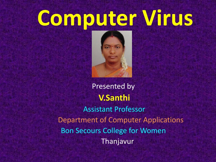Computer Viruses and Their Types