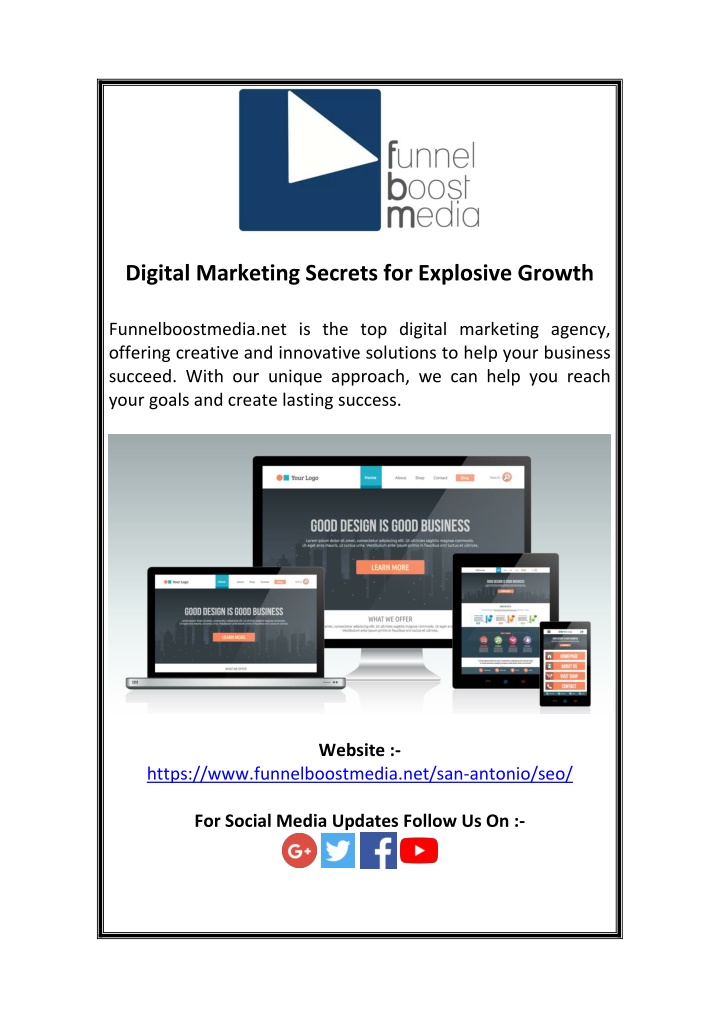 digital marketing secrets for explosive growth n.w