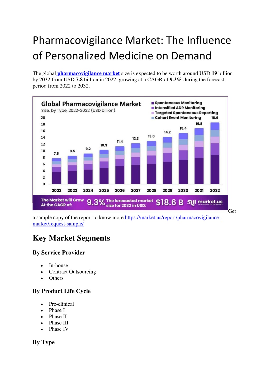 pharmacovigilance market the influence l.w