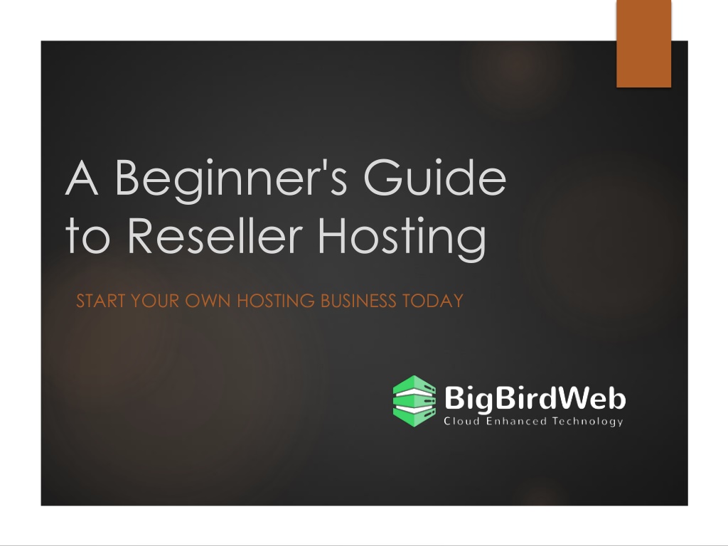 a beginner s guide to reseller hosting l.w