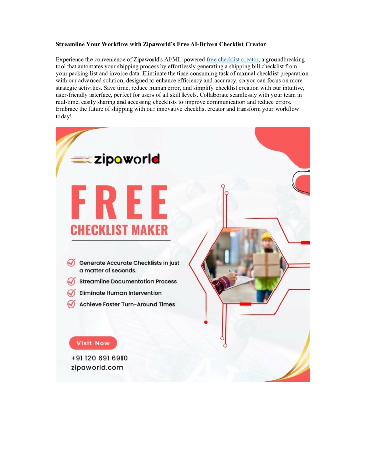 streamline your workflow with zipaworld s free n.w