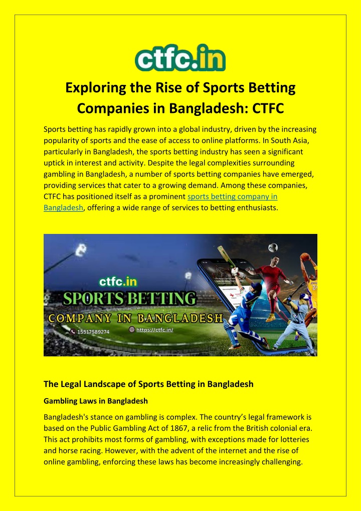 exploring the rise of sports betting companies n.w