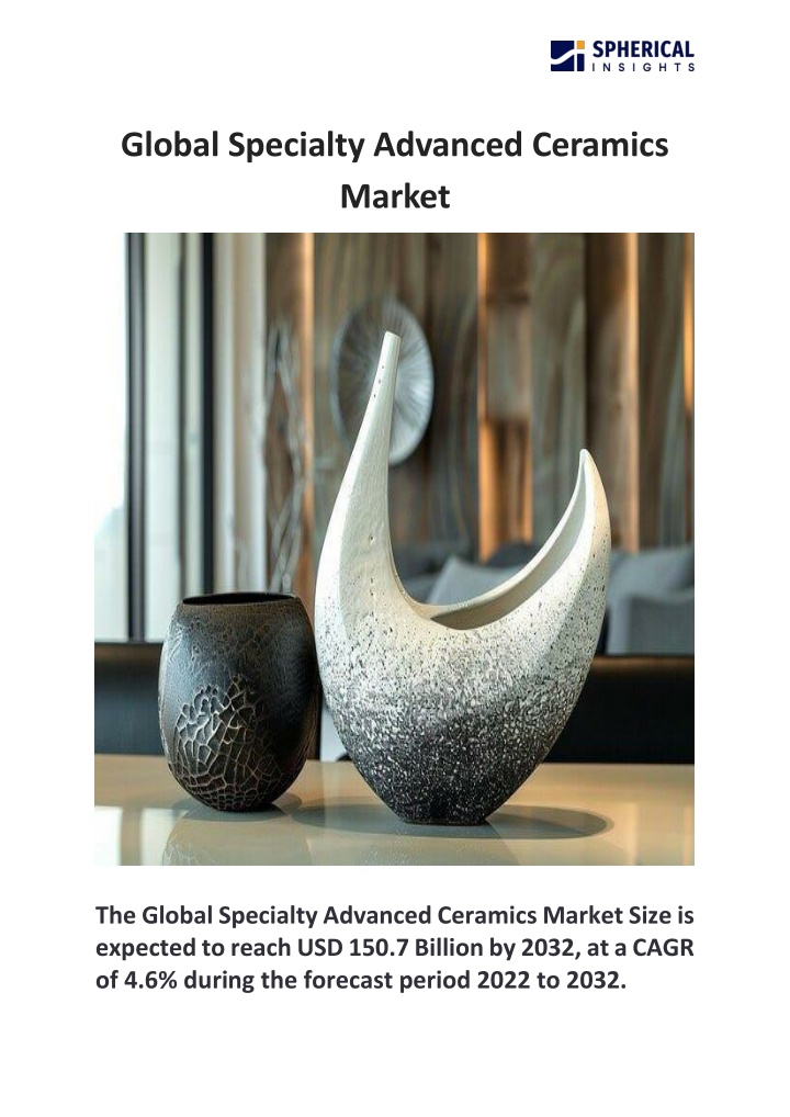 global specialty advanced ceramics market n.w