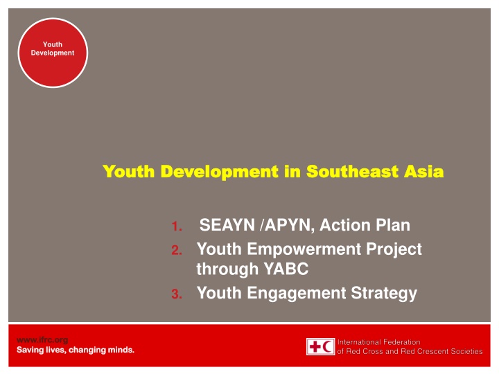 Youth Development in Southeast Asia: Empowering and Engaging Youth