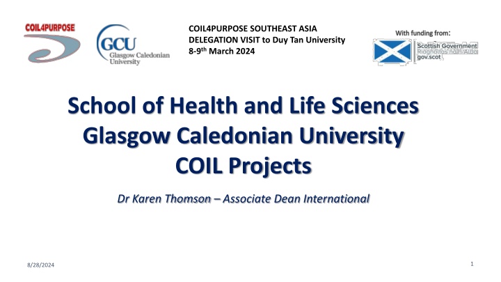 COIL4PURPOSE Southeast Asia Delegation Visit to Duy Tan University 8-9th March 2024