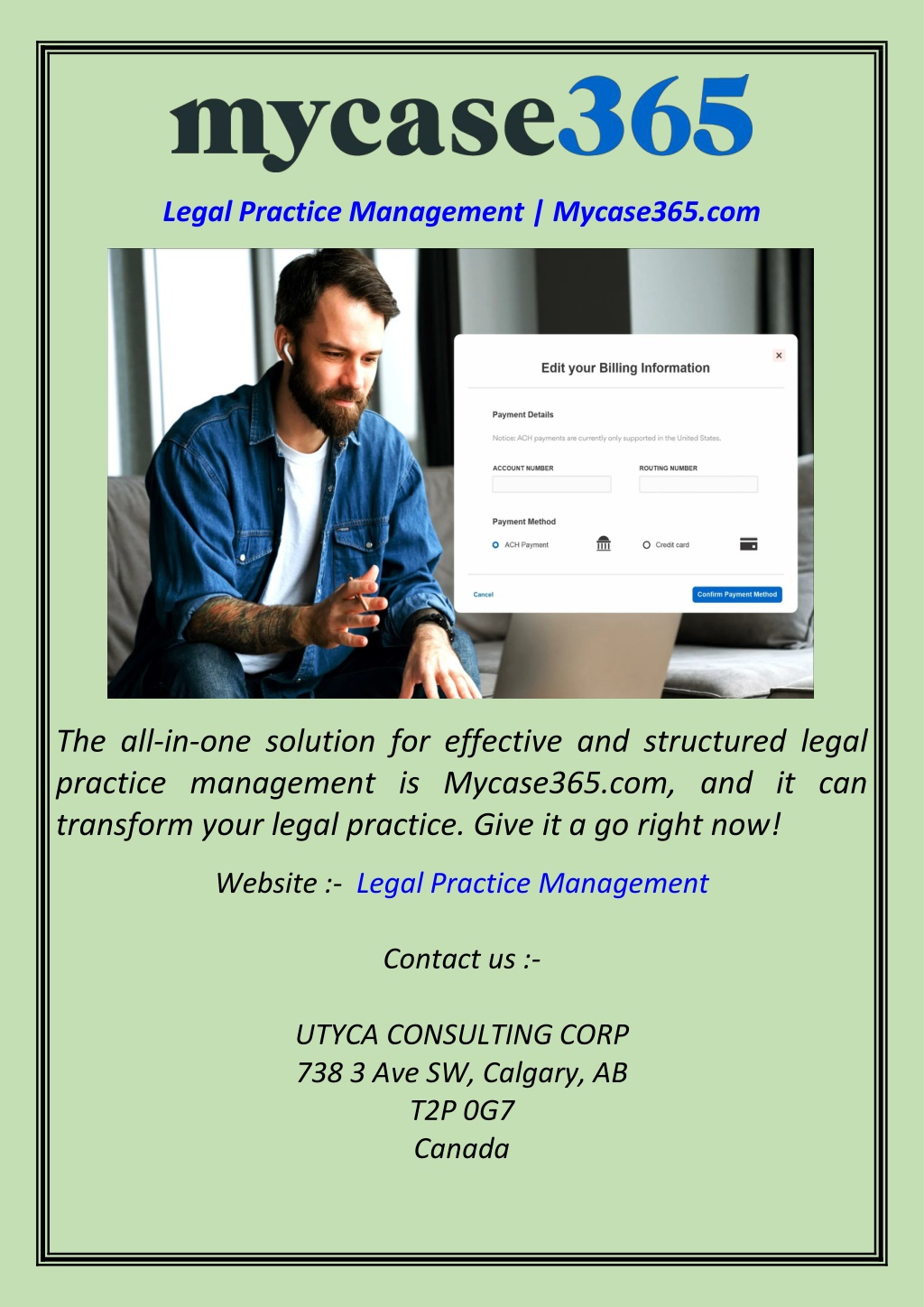 legal practice management mycase365 com l.w