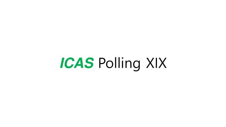 ICAS Polling XIX: Korean Peninsula Issues and US National Security Analysis