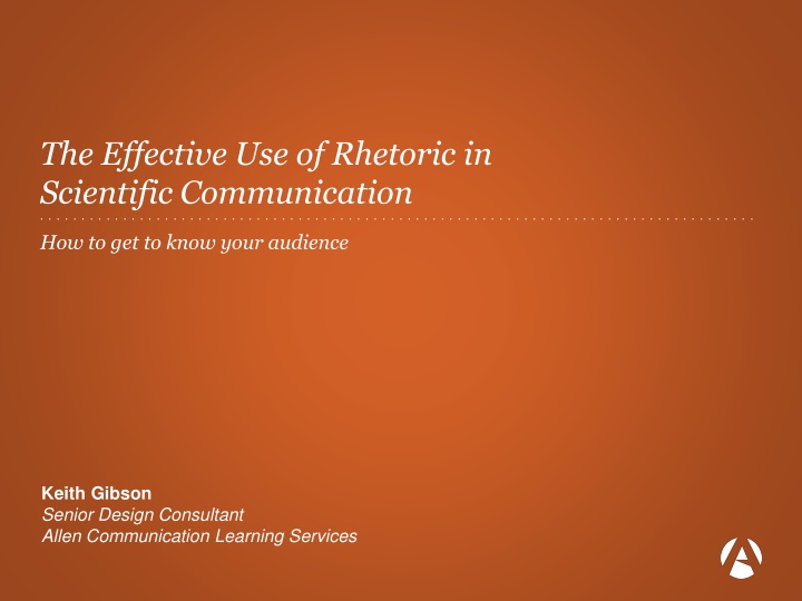 Mastering Rhetoric in Scientific Communication