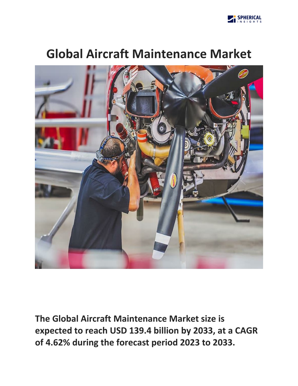 global aircraft maintenance market l.w