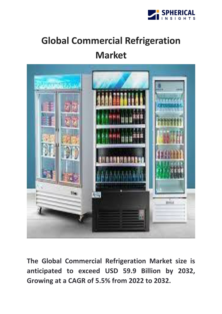 global commercial refrigeration market n.w